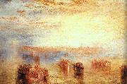Joseph Mallord William Turner Approach to Venice Norge oil painting reproduction